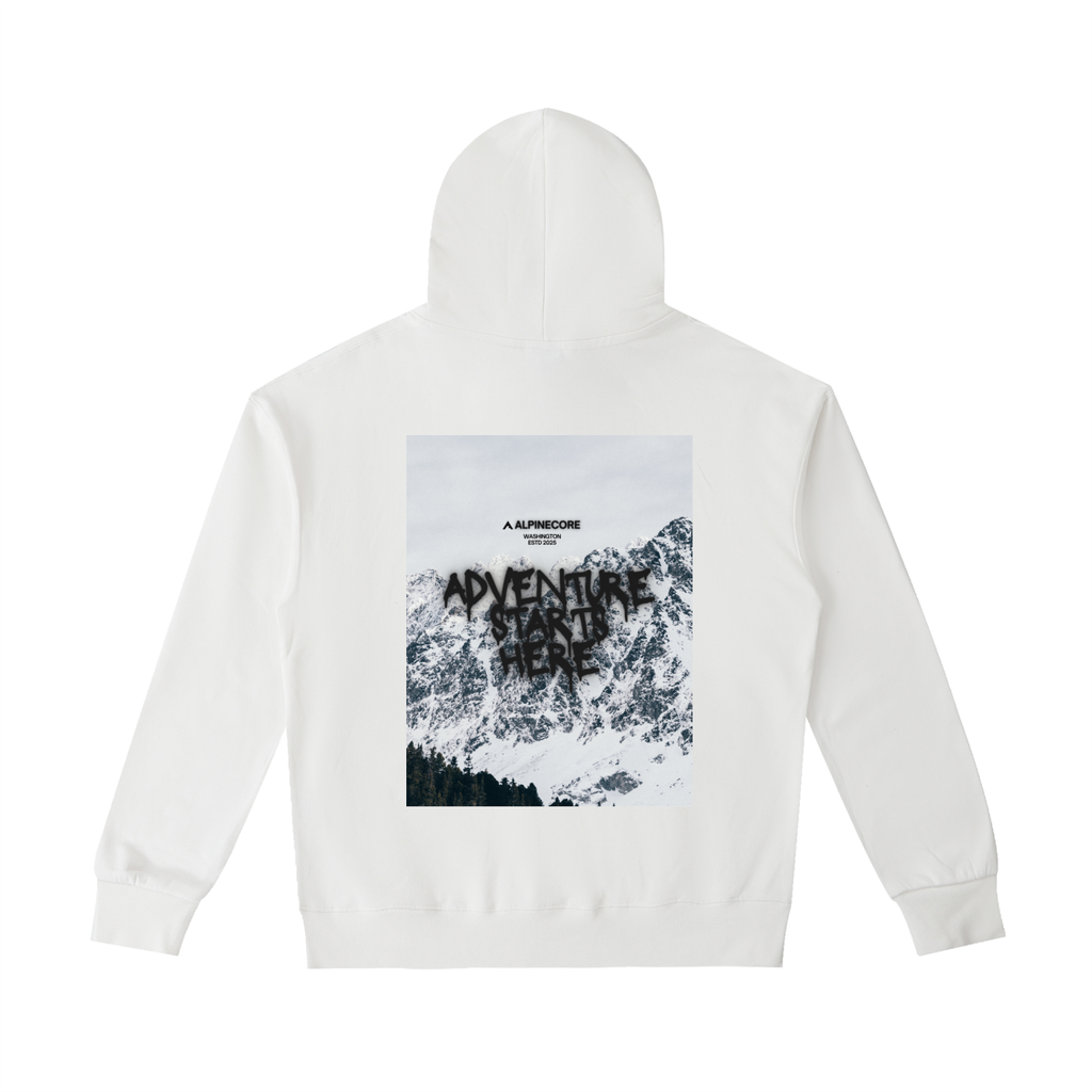Adventure Starts Here Graphic Hoodie