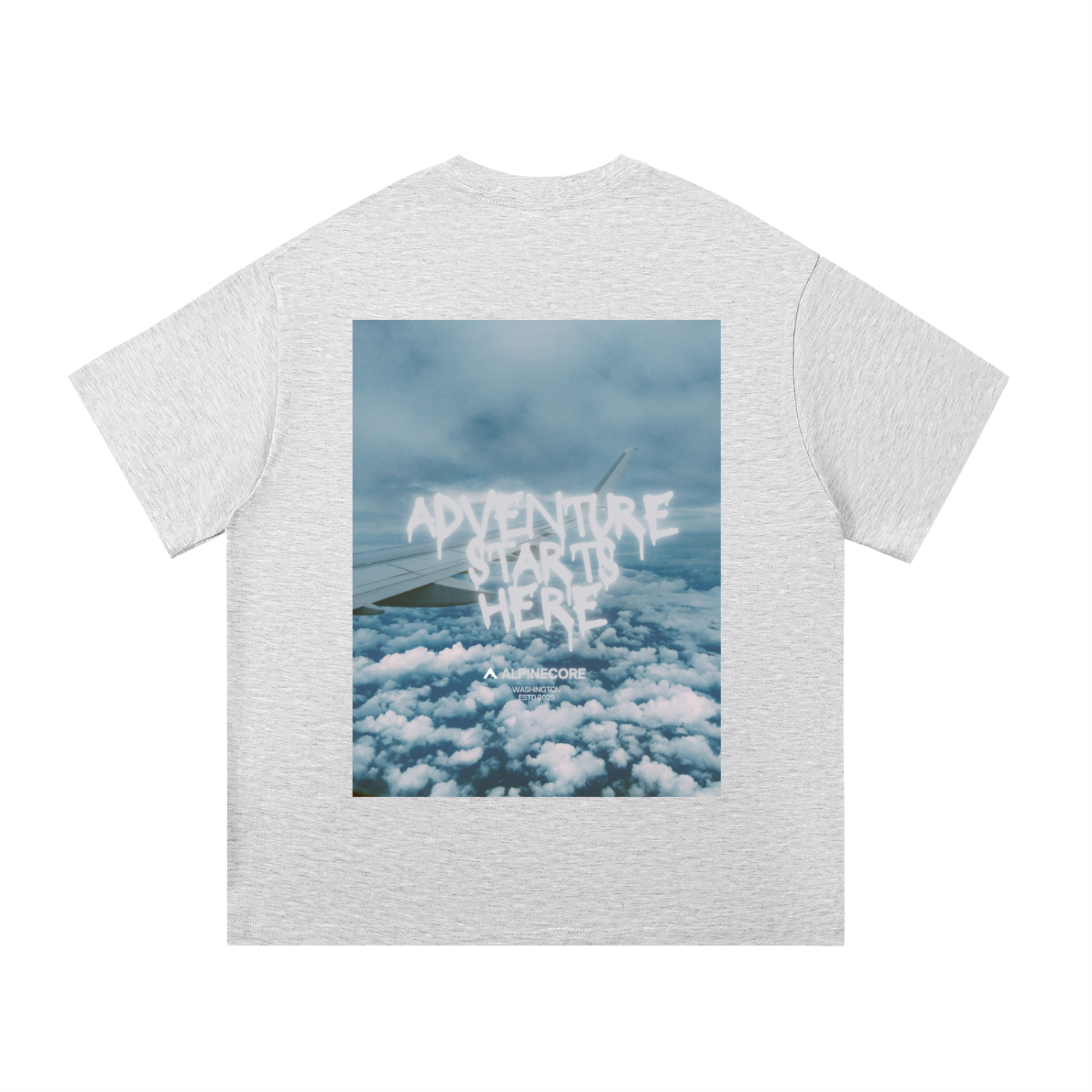 Adventure Starts Here Graphic T-Shirt V3