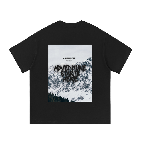 Adventure Starts Here Graphic T-Shirt